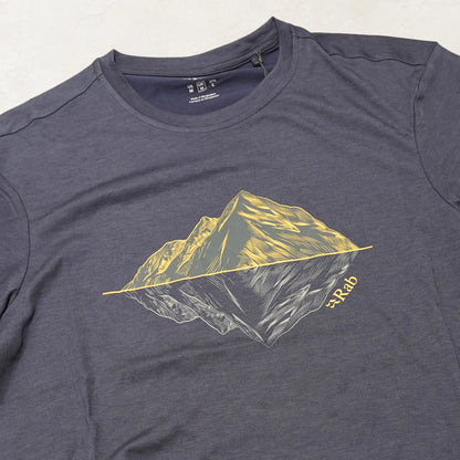 【Rab】ラブ men's Crimp Reflection Tee "2Color" ※ネコポス可