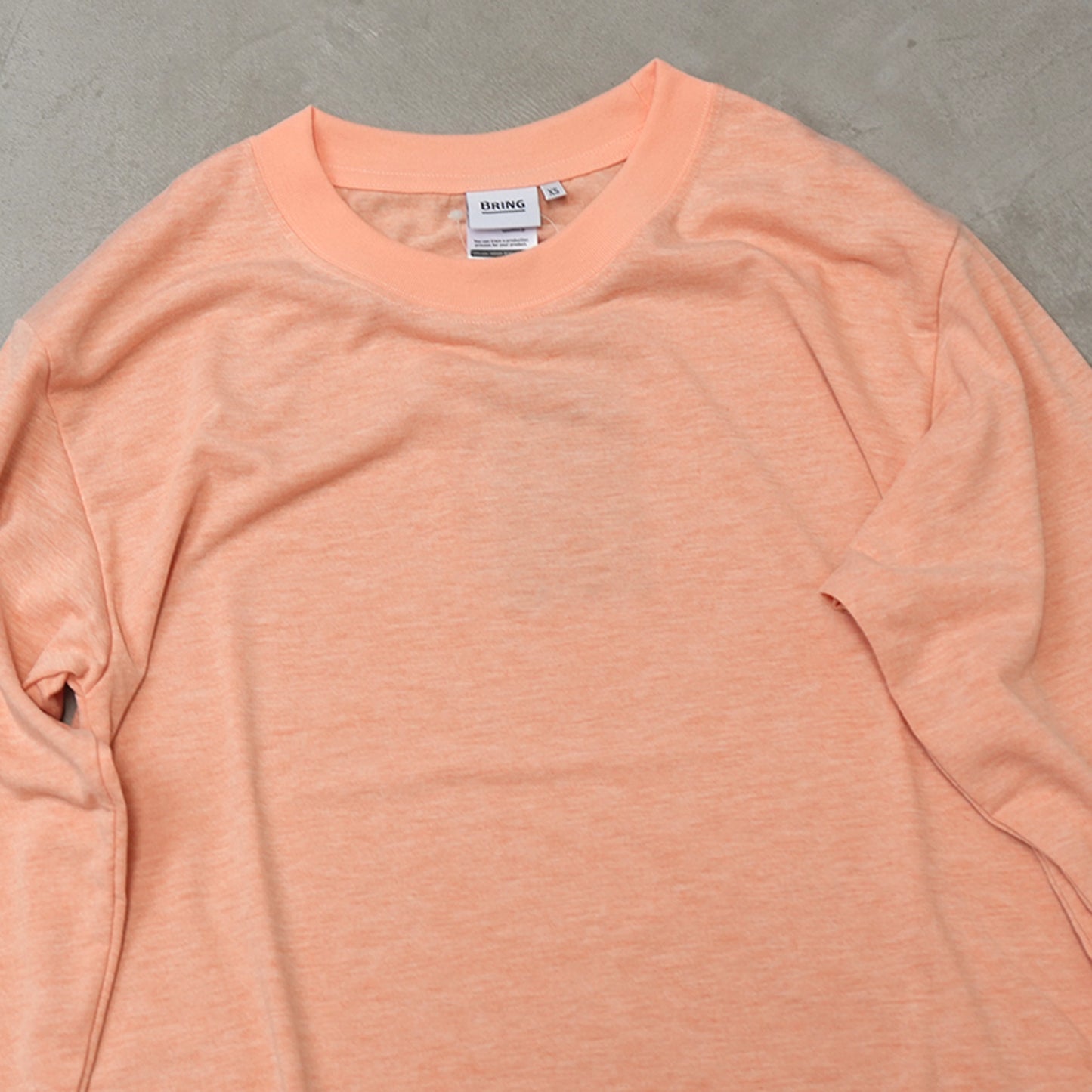 【BRING】ブリング unisex DRYCOTTONY 9分袖Tシャツ "9Color" ※ネコポス可