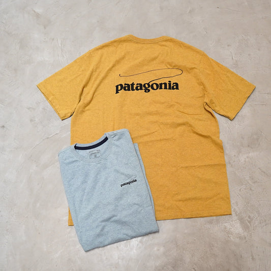 【patagonia】パタゴニア men's Casting Logo Responsibility "2Color" ※ネコポス可
