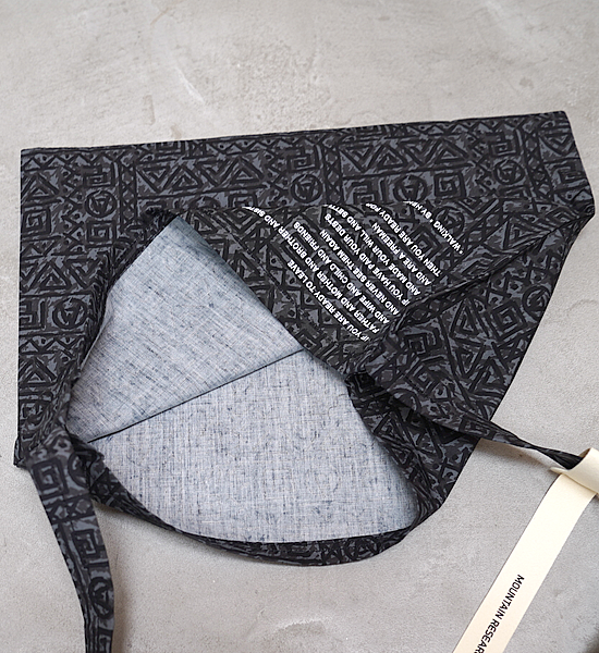 【Mountain Research】マウンテンリサーチ Batik Sacoche ”2Color”