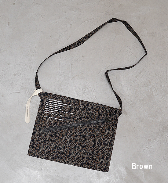 【Mountain Research】マウンテンリサーチ Batik Sacoche ”2Color”