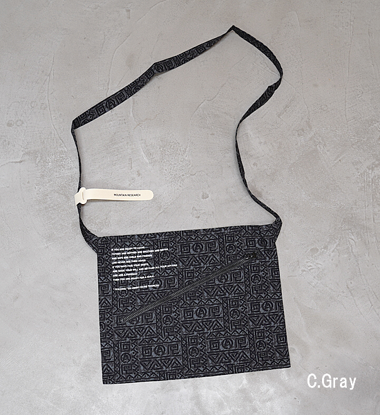 【Mountain Research】マウンテンリサーチ Batik Sacoche ”2Color”