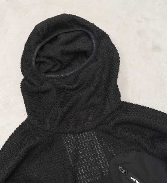 【and wander】アンドワンダー women's alpha direct hoodie 2 "2Color"