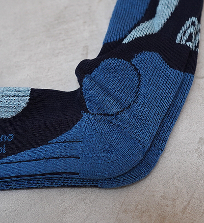 【ACLIMA】アクリマ X-Country Sock "Navy Blazer×Blue Sapphire" ※ネコポス可