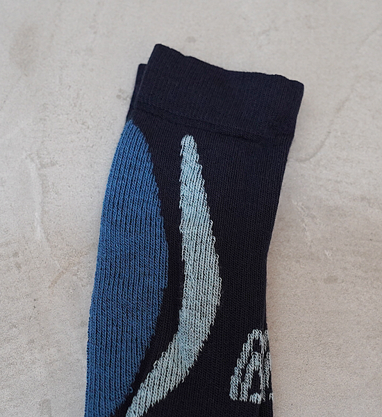 【ACLIMA】アクリマ X-Country Sock "Navy Blazer×Blue Sapphire" ※ネコポス可