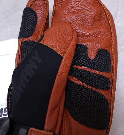 【SWANY】スワニー Women's 970 GTX 3 Finger Mitt "BK×CRM"