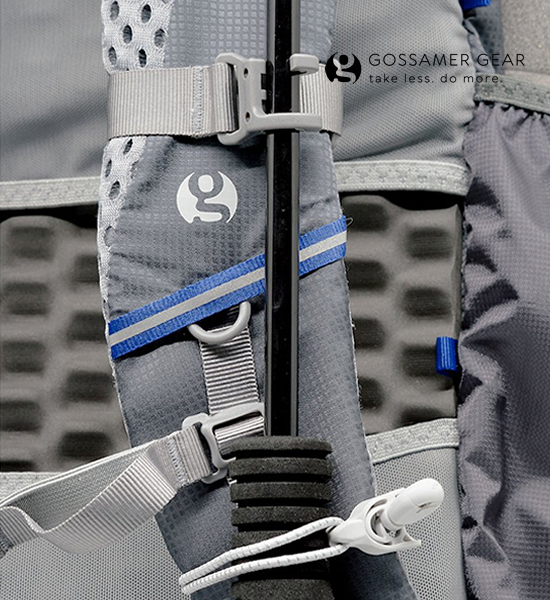 【Gossamer Gear】ゴッサマーギア Hand Free Umbrella Clamp "Gray" ※ネコポス可