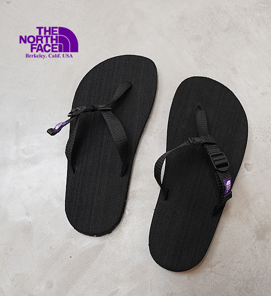 【THE NORTH FACE PURPLE LABEL】ノースフェイスパープルレーベル Field Webbing Sandal "Black"