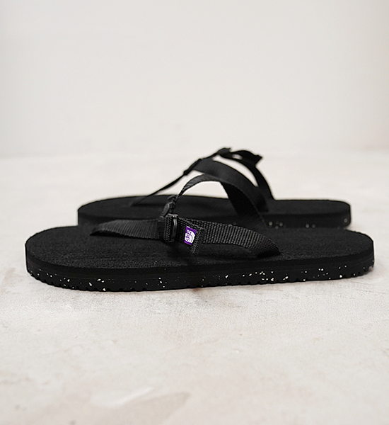 【THE NORTH FACE PURPLE LABEL】ノースフェイスパープルレーベル Field Webbing Sandal "Black"