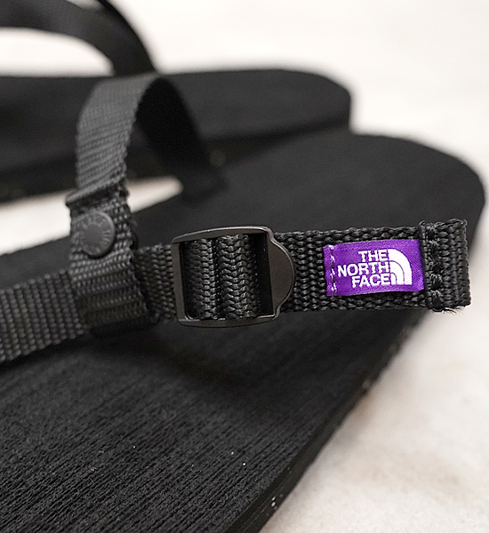 【THE NORTH FACE PURPLE LABEL】ノースフェイスパープルレーベル Field Webbing Sandal "Black"