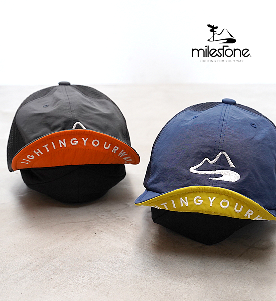 【milestone】マイルストーン Original Cap "3Color" ※ネコポス可