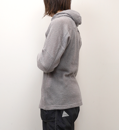【and wander】アンドワンダー women's alpha direct hoodie 2 "2Color"