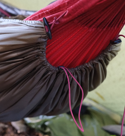 【凌 しのぎ】AXESQUIN ハンモックアンダーキルト 120 "センザイチャ"