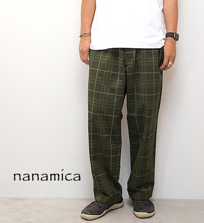 【nanamica】ナナミカ men's ALPHADRY Wide Easy Pants "Khaki"