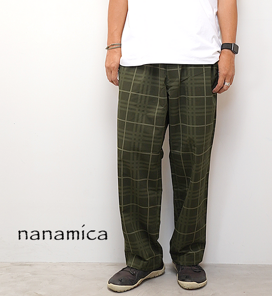 【nanamica】ナナミカ men's ALPHADRY Wide Easy Pants "Khaki"