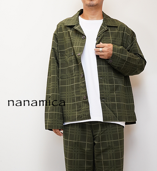 【nanamica】ナナミカ men's ALPHADRY Shirt Jacket "Khaki"
