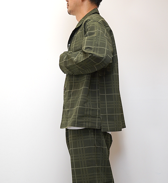 【nanamica】ナナミカ men's ALPHADRY Shirt Jacket "Khaki"