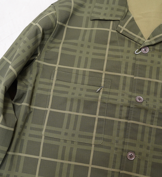 【nanamica】ナナミカ men's ALPHADRY Shirt Jacket "Khaki"