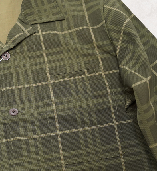 【nanamica】ナナミカ men's ALPHADRY Shirt Jacket "Khaki"