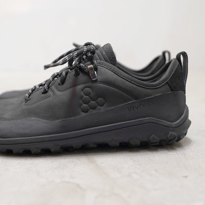 【VIVOBAREFOOT】ヴィヴォ ベアフット women's Tracker Leather Low "Obsidian"