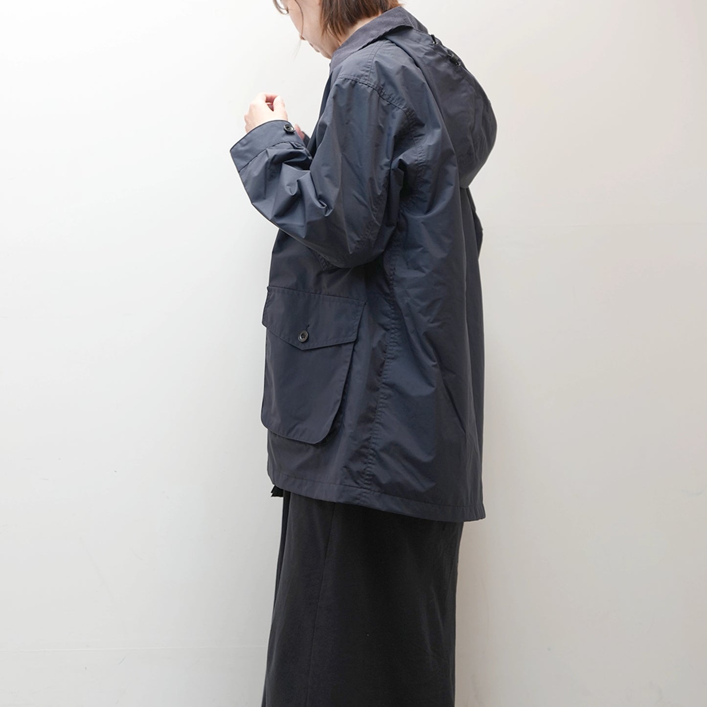 【nanamica】ナナミカ women's 2L PERTEX UNLIMITED Field Jacket "Dark Navy"