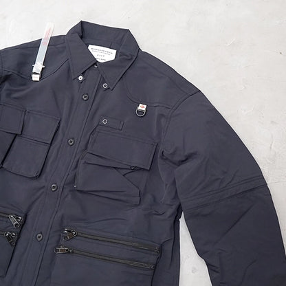 【Mountain Research】マウンテンリサーチ Phishing Shirt "Black"