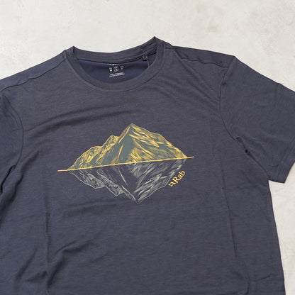 【Rab】ラブ men's Crimp Reflection Tee "2Color" ※ネコポス可