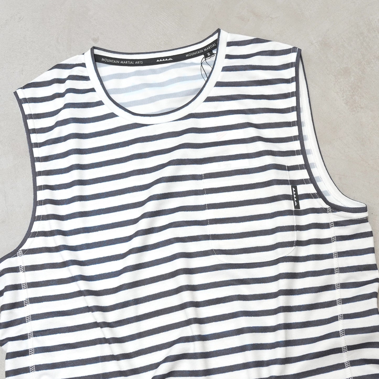 【Mountain Martial Arts】マウンテンマーシャルアーツ unisex MMA POLARTEC Border Sleeve-less "2Color" ※ネコポス可