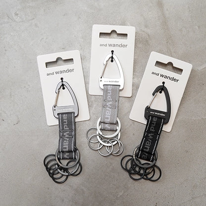 【and wander】アンドワンダー key hook "3Color"  ※ネコポス可