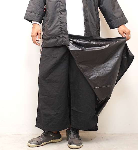 【凌 しのぎ】AXESQUIN unisex フタエズボン autumn "スミイロ"