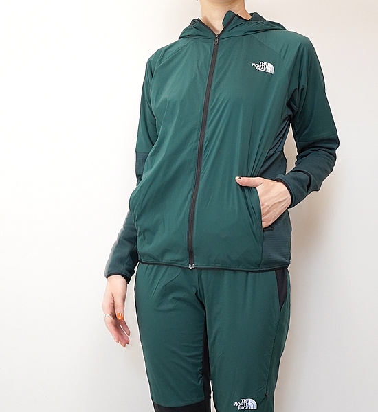 【THE NORTH FACE】ザノースフェイス women's Hybrid Thermal Versa Grid Hoodie "2Color"