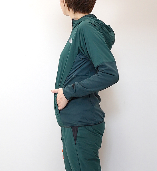 【THE NORTH FACE】ザノースフェイス women's Hybrid Thermal Versa Grid Hoodie "2Color"