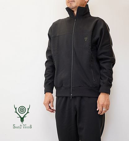 【South2 West8】サウスツーウエストエイト Trainer Jacket-Fleece Lined Jersey "2Color"