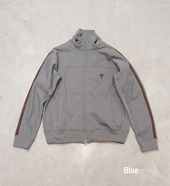 【South2 West8】サウスツーウエストエイト Trainer Jacket-Fleece Lined Jersey "2Color"