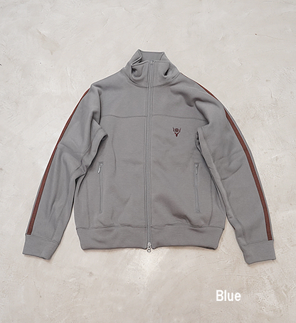 【South2 West8】サウスツーウエストエイト Trainer Jacket-Fleece Lined Jersey "2Color"