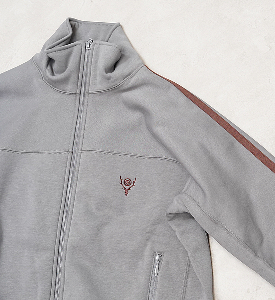 【South2 West8】サウスツーウエストエイト Trainer Jacket-Fleece Lined Jersey "2Color"