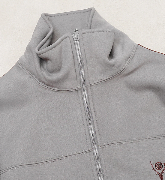 【South2 West8】サウスツーウエストエイト Trainer Jacket-Fleece Lined Jersey "2Color"