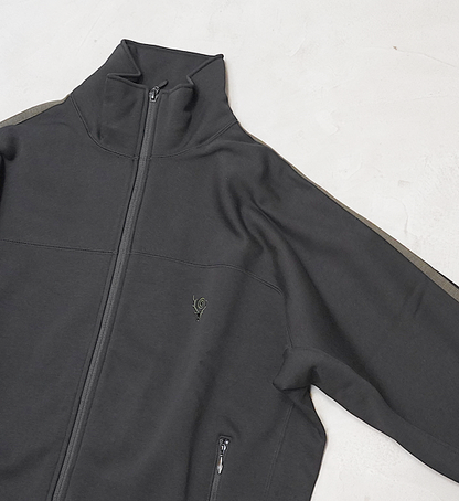 【South2 West8】サウスツーウエストエイト Trainer Jacket-Fleece Lined Jersey "2Color"