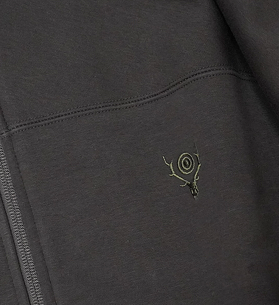 【South2 West8】サウスツーウエストエイト Trainer Jacket-Fleece Lined Jersey "2Color"