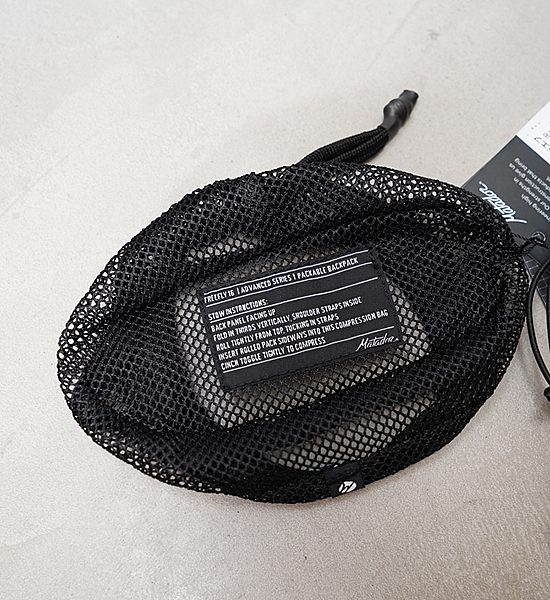 【Matador】マタドール Freerain 22 Backpack "Black"