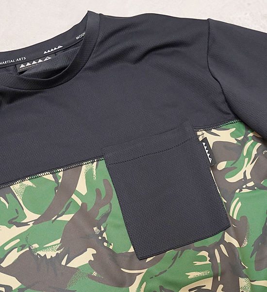 【Mountain Martial Arts】マウンテンマーシャルアーツ unisex MMA Panel Long Sleeve Pocket Tee “2Color” ※ネコポス可