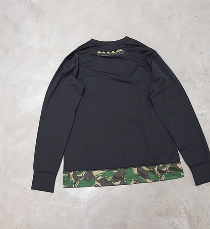 【Mountain Martial Arts】マウンテンマーシャルアーツ unisex MMA Panel Long Sleeve Pocket Tee “2Color” ※ネコポス可