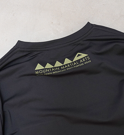 【Mountain Martial Arts】マウンテンマーシャルアーツ unisex MMA Panel Long Sleeve Pocket Tee “2Color” ※ネコポス可