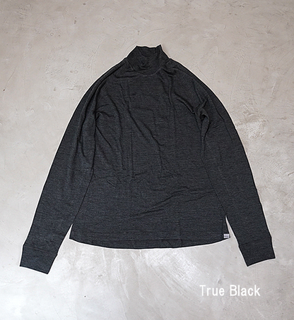 【HOUDINI】フーディニ men's Activist Turtleneck "True Black"