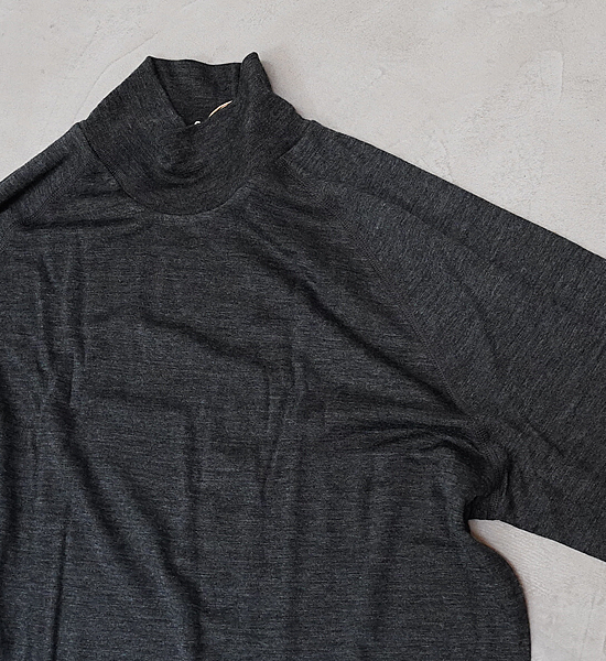 【HOUDINI】フーディニ men's Activist Turtleneck "True Black"