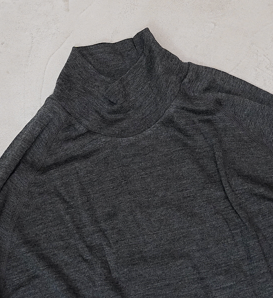 【HOUDINI】フーディニ men's Activist Turtleneck "True Black"