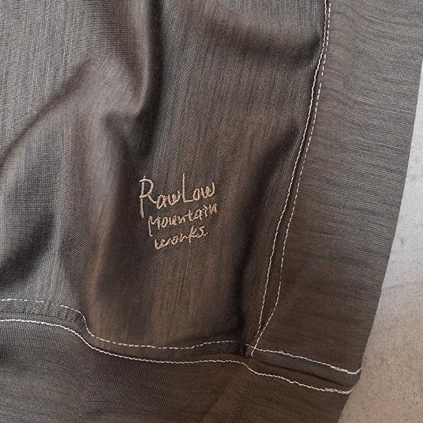 【RawLow Mountain Works】ロウロウマウンテンワークス Dad Lite Crew "3Color" ※ネコポス可