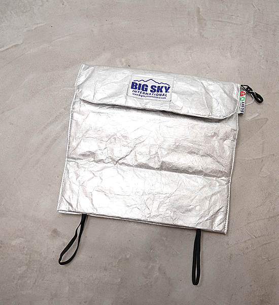 【BIG SKY】ビッグスカイ Insulated Pouch Small "Silver" ※ネコポス可