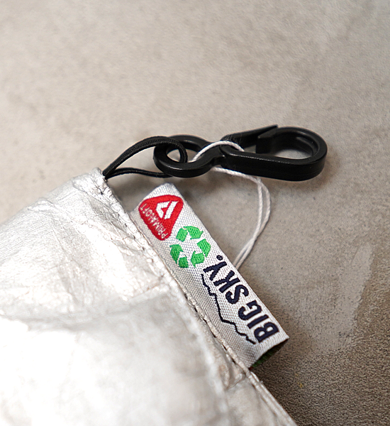 【BIG SKY】ビッグスカイ Insulated Pouch Small "Silver" ※ネコポス可