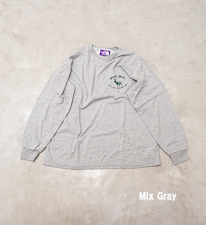 【THE NORTH FACE PURPLE LABEL】ノースフェイスパープルレーベル men's L/S Graphic Tee "2Color"